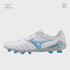 Giày bóng đá trẻ em Mizuno Monarcida Neo III Pro FG - Trắng/Xanh dương