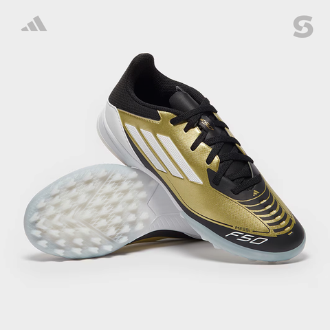 Giày bóng đá trẻ em adidas F50 Messi League TF - Triunfo Dorado