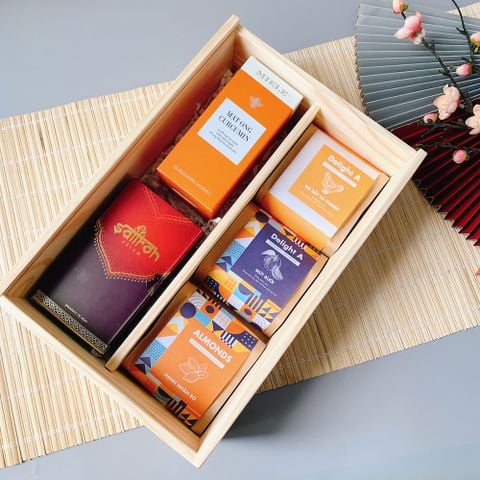  Quà Tết doanh nghiệp 2025 - quà biếu Tết đẹp ANS 27 