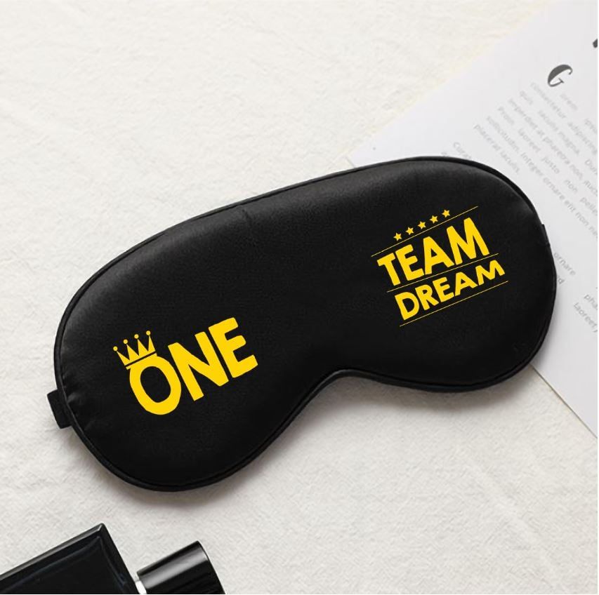  Quà tặng bịt mắt ngủ One team one dream_BM02 