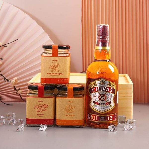 Set quà tết cao cấp in ấn logo doanh nghiệp