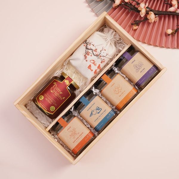 Hộp quà tết mật ong