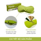  Túi Chườm Mắt Thảo Dược HAPAKU, Chườm Nóng Lạnh Thư Giãn, Giảm Mỏi, Đỡ Đau Đầu, Giảm Quầng Thâm Mắt 