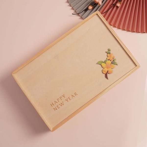 Hộp quà tết rượu vang