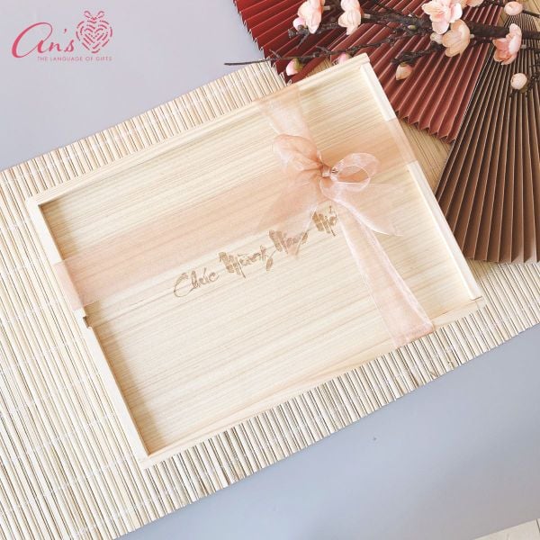 hộp quà tết sang trọng Ans 09