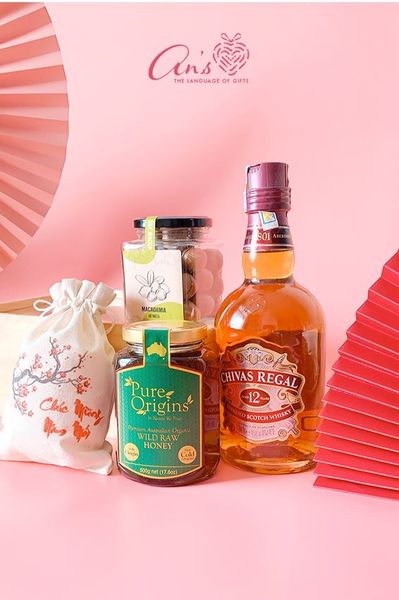 Hộp quà tết 2024 Ans14