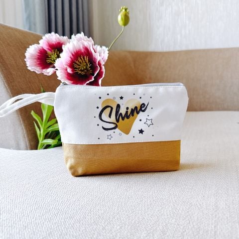  Ví cầm tay hai lớp - quà tặng phụ nữ 20/10 