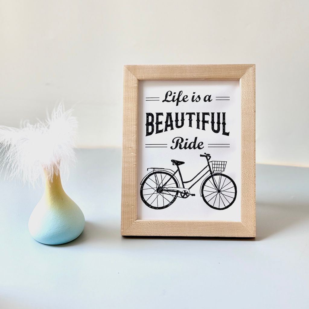  Khung ảnh gỗ thông sơn phủ nền size 13*18cm 