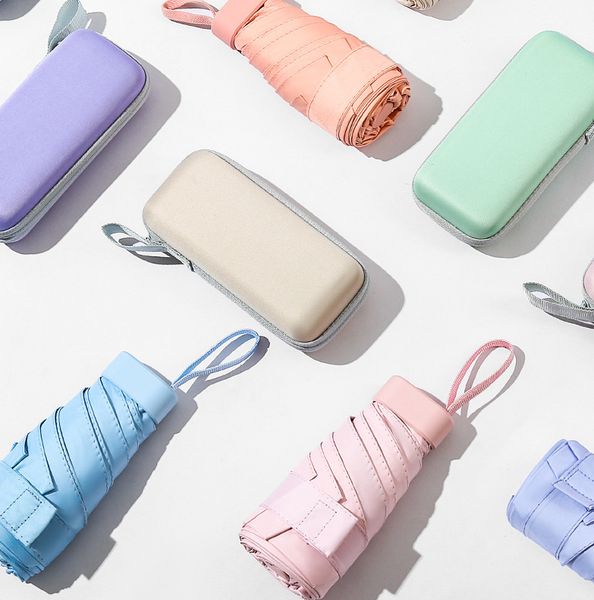  Ô dù gấp gọn chống tia UV Jiuyue có hộp đựng - ODG09 