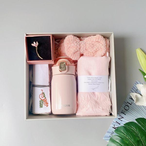  Full set quà tặng nữ tone hồng ý nghĩa GS1058 