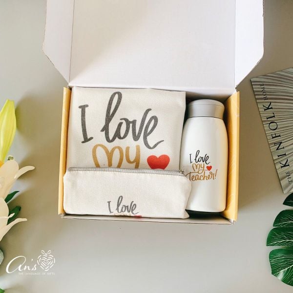 Combo quà tặng I LOVE MY TEACHER