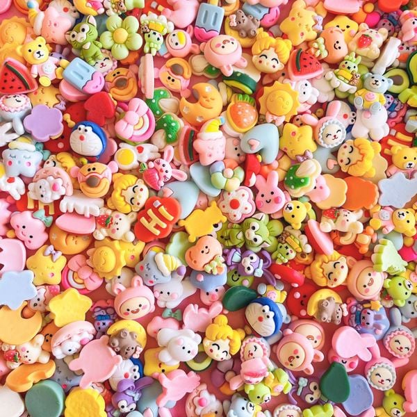  Combo 4 Sticker 3D dán bình nước, ốp điện thoại, laptop 