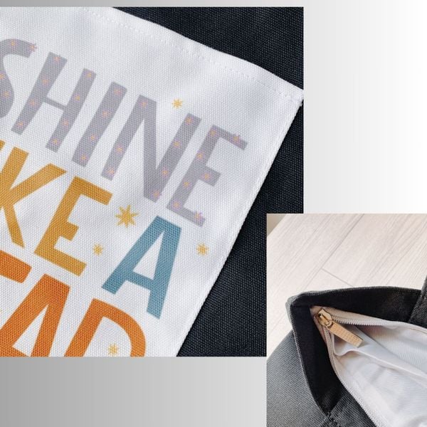  Set quà tặng nữ xinh xắn túi canvas kèm ô dù mini 