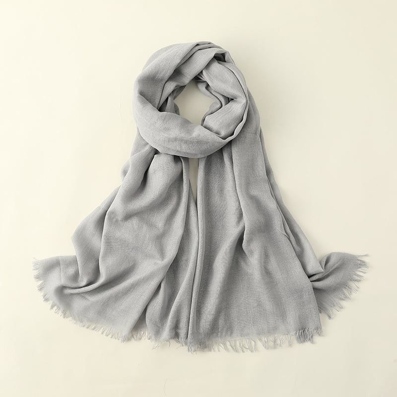  Khăn choàng mỏng Linen Charm Rhyme mã KC_1001 