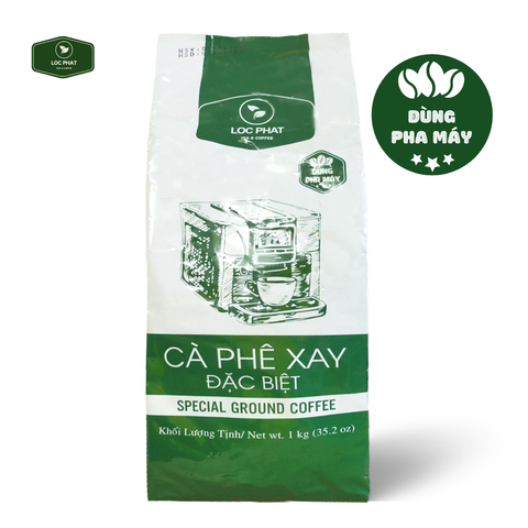 CÀ PHÊ XAY ĐẶC BIỆT LỘC PHÁT - PHA MÁY 1KG