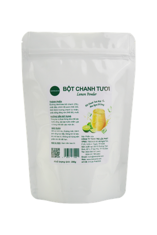 BỘT CHANH TƯƠI TOPPINGREEN 200GR (60 GÓI/THÙNG)