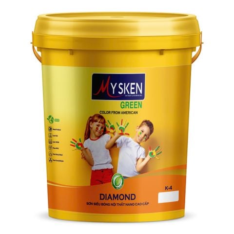 Sơn siêu bóng nội thất Nano cao cấp