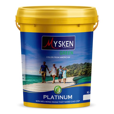 Sơn siêu bóng ngoại thất Nano cao cấp