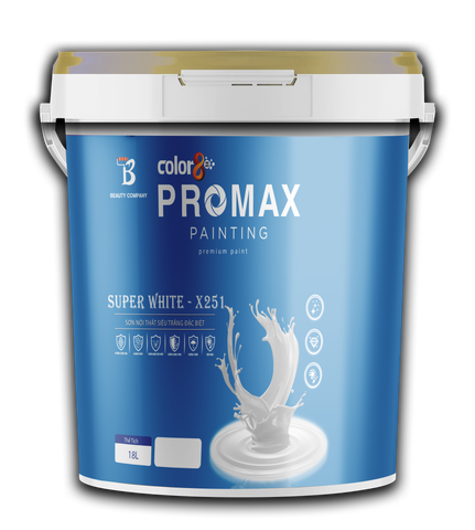 SƠN NỘI THẤT SIÊU TRẮNG X251