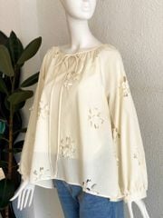 TUBYCATU | HAZEL TOP CREAM/ NUDE