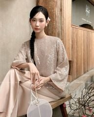 TUBYCATU | ÁO KIM SA NÂU/ XANH