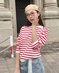 TUBYCATU | Knit striped sweater nhiều màu