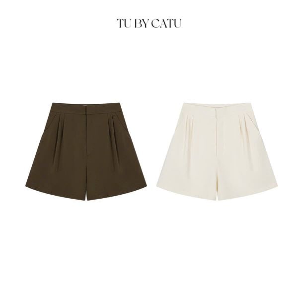 TUBYCATU | Quần short trơn nhiều màu Bella Pinky/ Brownie/ Black