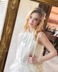 TUBYCATU | CHÂN VÁY AIMEE WHITE/ BLACK SKIRT