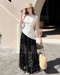 TUBYCATU | Lace Maxi Skirt