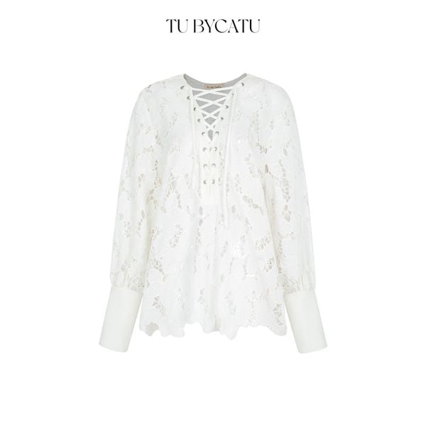 TUBYCATU | BASIL WHITE TOP (LIMITED)