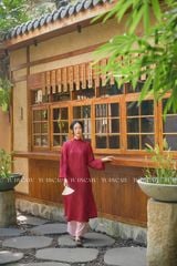 TUBYCATU | ÁO DÀI DIÊN THỌ (KHÔNG KÈM QUẦN)