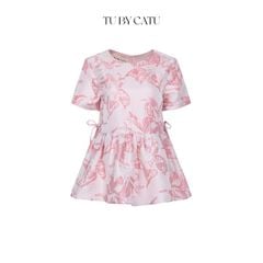 TUBYCATU | ÁO GẤM BÔNG TO CỘT 2 BÊN
