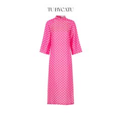 TUBYCATU | ÁO DÀI HOA ĐÀO (KHÔNG KÈM QUẦN)