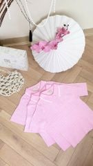 TUBYCATU | BASIC TWEED KNIT - GREY/ PINK