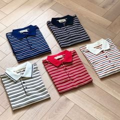 TUBYCATU | Áo polo sọc nhiều màu