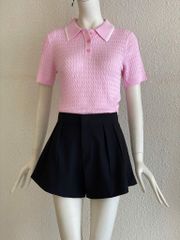 TUBYCATU | QUẦN SHORT LINDA MÀU ĐEN