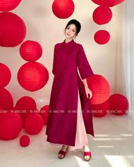 TUBYCATU | ÁO DÀI LẬP XUÂN (KHÔNG KÈM QUẦN)