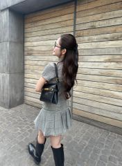 TUBYCATU | CHÂN VÁY FLORENCE BROWN/ BLACK SKIRT