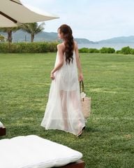 TUBYCATU | Felicia White Maxi Dress