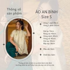 TUBYCATU | ÁO AN BÌNH KEM (KHÔNG KÈM PHỤ KIỆN)