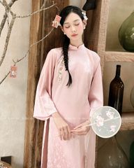 TUBYCATU | ÁO DÀI VÂN SAM (KHÔNG KÈM QUẦN - PHỤ KIỆN)
