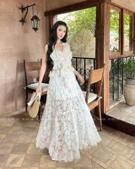 TUBYCATU | Lace Maxi Skirt