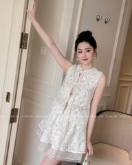 TUBYCATU | Áo và chân váy ren trắng Lyn (bán rời)