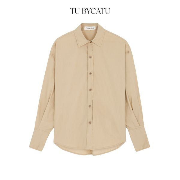 TUBYCATU | MILA WHITE/ BEGIE/ YELLOW/ PINK/ NUDE/ BROWN/ BLACK SHIRT