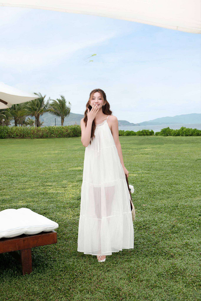 TUBYCATU | Felicia White Maxi Dress