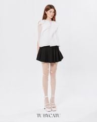 TUBYCATU | ÁO KIỂU COSIMA WHITE/ NUDE TOP