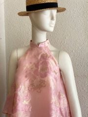 TUBYCATU | ÁO YẾM HỒNG MAI HỒNG/ XANH/ TRẮNG
