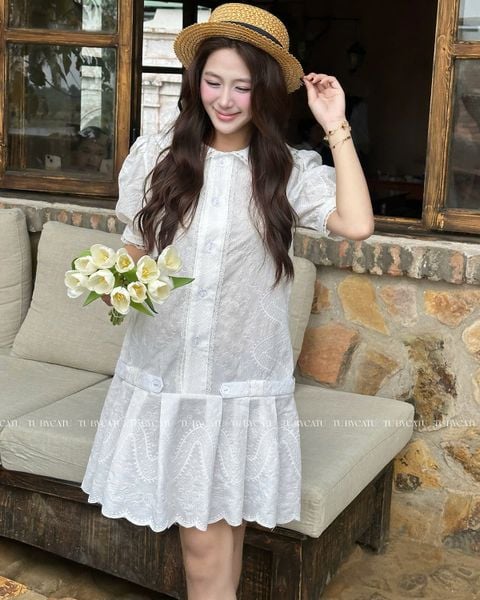 TUBYCAT | LECY WHITE LACE DRESS