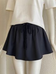TUBYCATU | ELASTIN BLACK SKIRT
