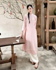 TUBYCATU | ÁO DÀI VÂN SAM (KHÔNG KÈM QUẦN - PHỤ KIỆN)
